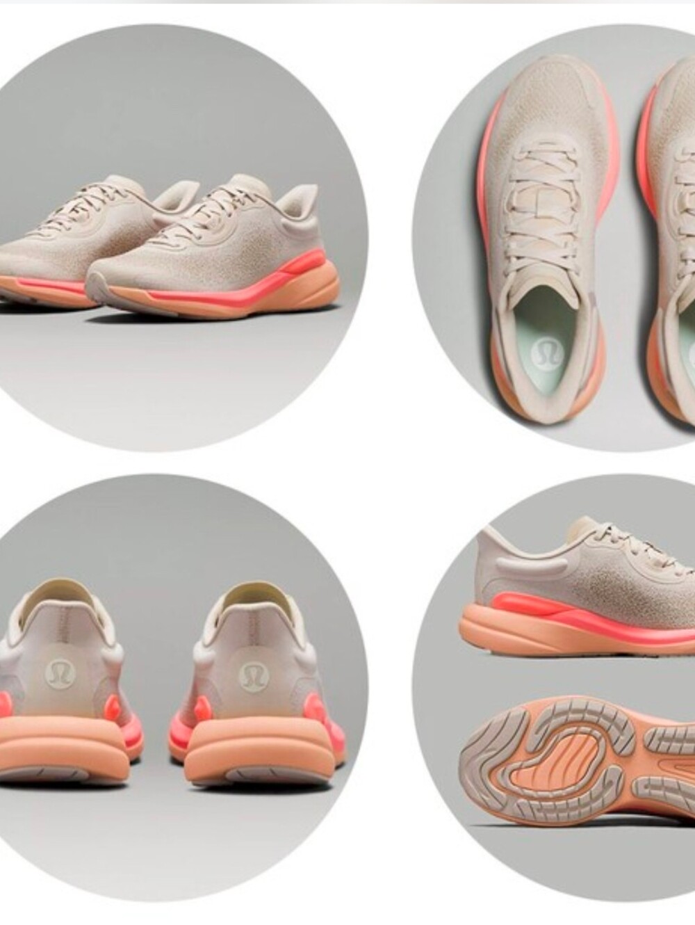 Lululemon Chargefeel 2 Low Womens Workout Shoe Baked Clay / Peach Fuzz / Sunset